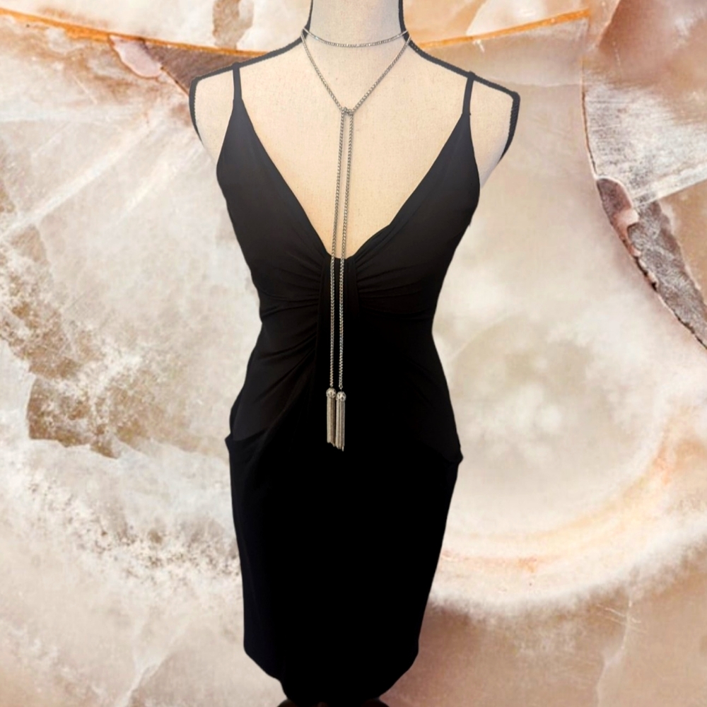 Laundry by Design Black Upscale  Cocktail Dress Size (2)
